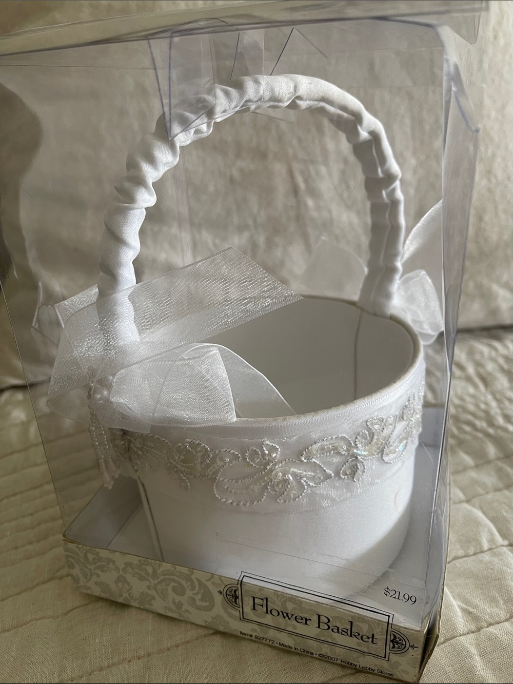 Flower girl basket